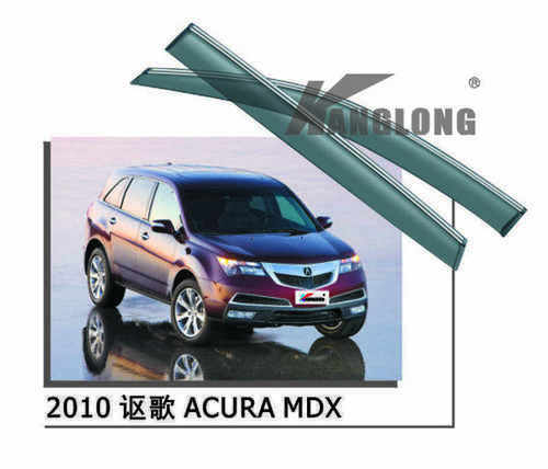 Дефлектори вікон вітровики з хром молдингом Acura MDX 2007-2013