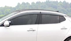 Дефлектори вікон вітровики з хром молдингом Kia Optima 2010-2015
