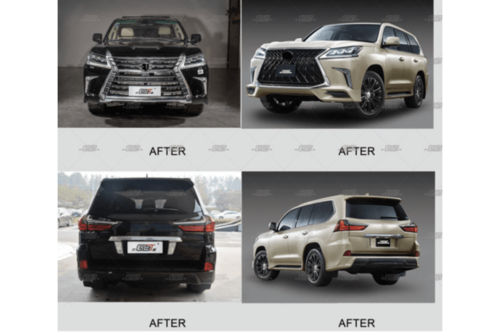 Комплект рестайлінгу Lexus LX з моделі на 2008-2015 TRD Superior 2018+