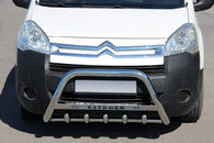Кенгурятник WT004 (нерж.) 60 мм для Citroen Berlingo 2008-2018 років.