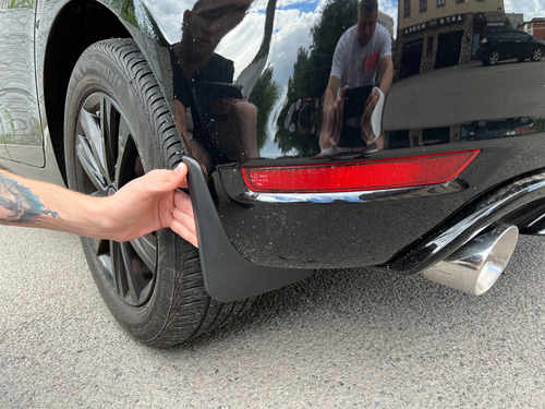 Задні бризковики Volkswagen Golf 6 хетчбек 2008-2012, к-кт 2шт