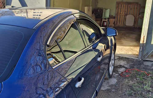 Вітровики з хромом (4 шт, Niken) для Renault Fluence 2009-2016 рр
