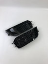 Грати в бампер Audi A1 10-14г у стилі RS Full Black