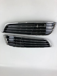 Грати в бампер Audi A8 D4 10-14г у стилі W12