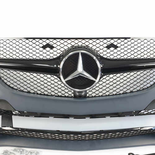 Передній бампер AMG на Mercedes-Benz GLE-Class W166 2015-2018р.