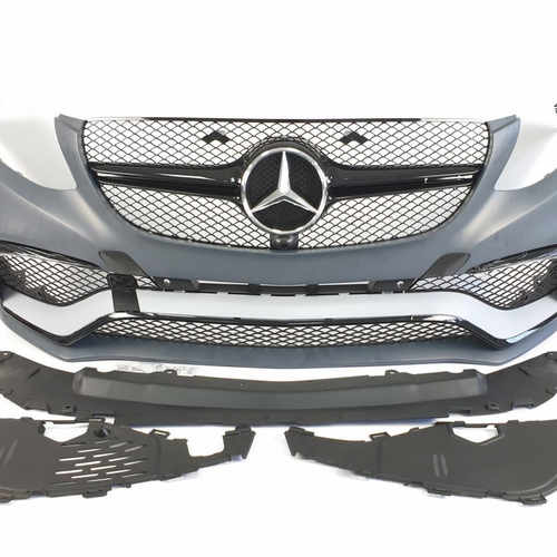 Передній бампер AMG на Mercedes-Benz GLE-Class W166 2015-2018р.