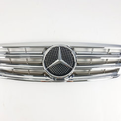 Решітка радіатора Mercedes C-Class W203 2000-2007 CL Chrome