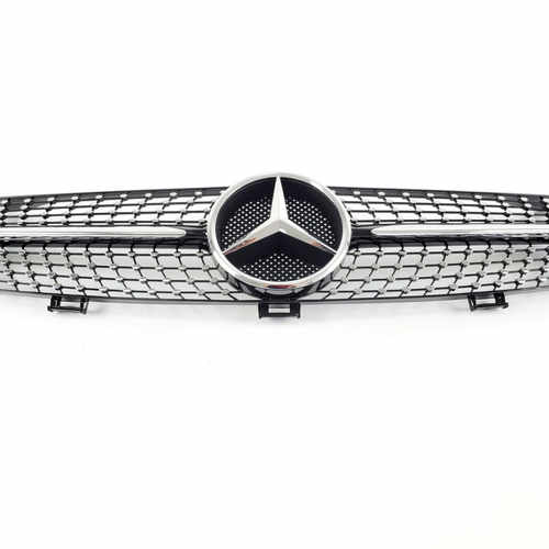 Решітка радіатора Mercedes-Benz CLS-Class W219 2004-2008 Diamond Black