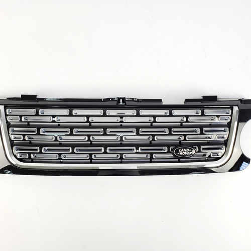 Решітка радіатора зябра Range Rover Vogue L322 2005-2009 full black