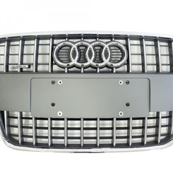 Решітка радіатора Audi Q7 SQ7 2009-2015рік Silver Chrom