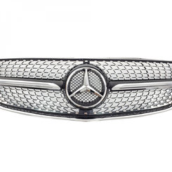 Решітка радіатора Mercedes V-Class W447 2014-2019 Diamond Black