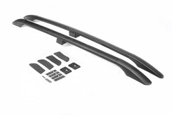 Рейлинги Черные Пластиковые ножки для Nissan Qashqai 2007-2010 гг.