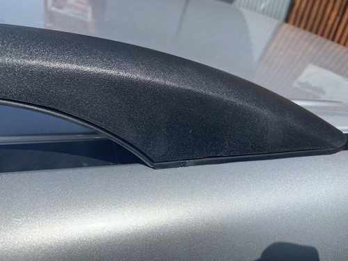 Рейлінги турецька дизайн (Хром, 2 шт) металеві ніжки для Toyota Land Cruiser Prado 150