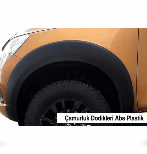 Розширювачі колісних арок (ABS) для Nissan Navara/NP300 2016↗