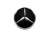 Логотипи Chrome скляний (муляж дистроніка) 3D на Mercedes-Benz S-Class Coupe C217 2015-2017 року