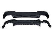 Дифузор (заднього бампера) Чорний глянець (M440i) на BMW 4 Series G22/G23 2020-2024 роки