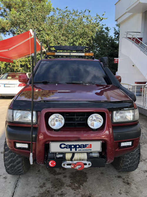 Дефлектор капоту (EuroCap) для Opel Frontera 1998-2003