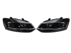 Передні фари (Full Led) на Volkswagen Polo 2009-2017 року