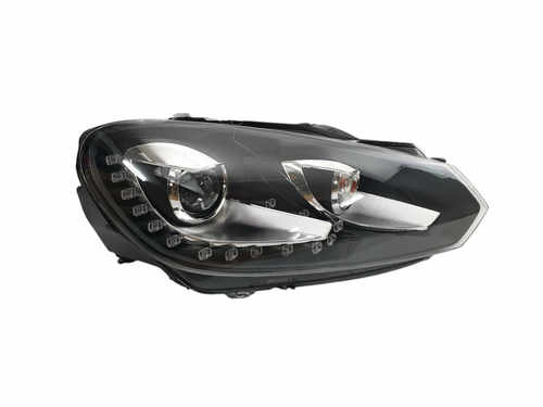 Передні фари (Xenon GTI) Silver на Volkswagen Golf VI 2008-2012 року