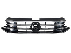 Решетка радиатора (стиль R-Line) на Volkswagen Tiguan II 2020-2023 года