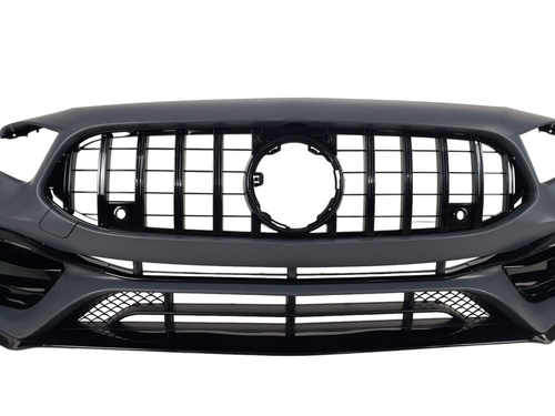Передній бампер (стиль AMG45) на Mercedes-Benz A-Class W177 2018-2022.