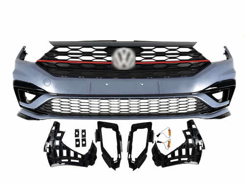 Передній бампер (стиль GLI) V1 на Volkswagen Jetta 2018-2021 року