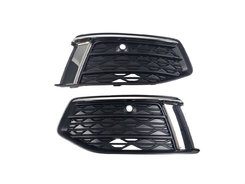 Решетки в бампер Chrome Black на AUDI A6 C8 2018-2023 года