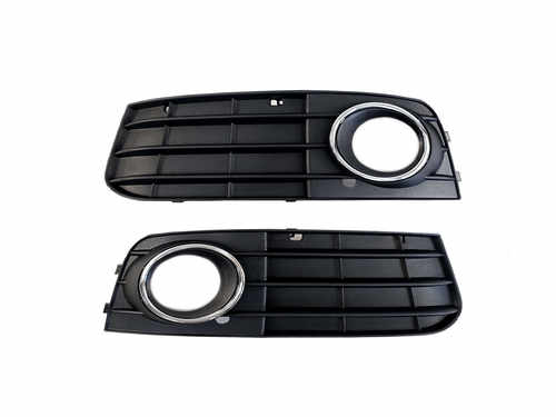 Решітка в бампер Chrome Black на AUDI A4 B8 2007-2011 року