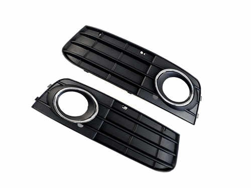 Решітка в бампер Chrome Black на AUDI A4 B8 2007-2011 року