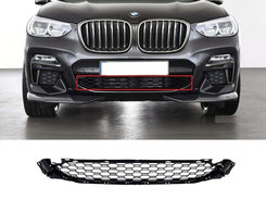 Решетки в бампер средняя M-Paket на BMW X3 G01 2018-2022 года