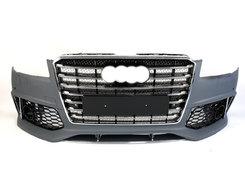 Передній бампер (стиль W12) CB на AUDI A8 D4 2014-2017 року
