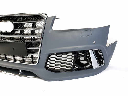 Передній бампер (стиль W12) CB на AUDI A8 D4 2014-2017 року