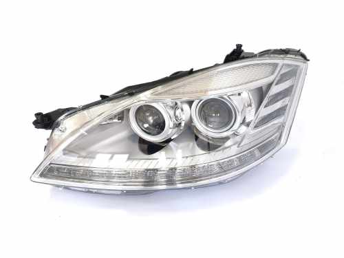 Передні фари (Bi-Xenon LCI) заміна до рестайлінгу на Mercedes-Benz S-Class W221 2005-2009 року