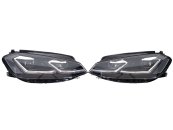 Передні фари (Full Led) заміна галогену на Volkswagen Golf VII 2017-2020 року