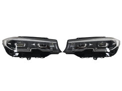 Передние фары (Full Led Европа) комплектные на BMW 3 Series G20/G21 2018-2022 года