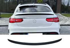 Спойлер Черный глянец на Mercedes-Benz GLE-Class Coupe C292 2015-2019 года