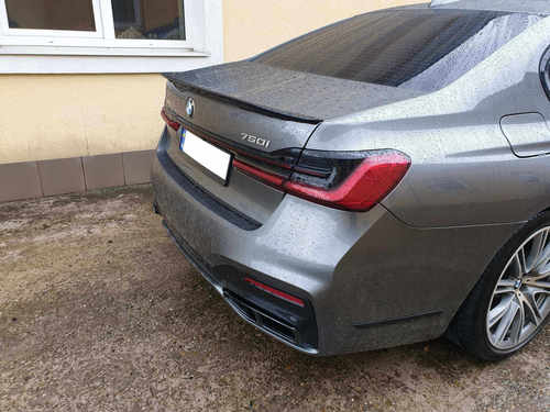 Спойлер Чорний глянець на BMW 7 Series G11/G12 2015-2019 року