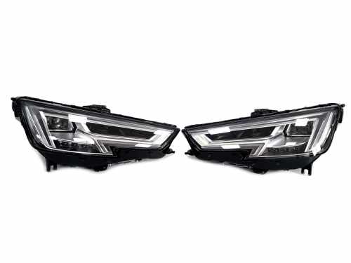 Передні фари (LED Європа без блоків) Audi A4 B9 2015-2019 року.