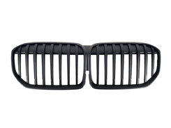 Решетка Черный мат (1 Bar) на BMW 7 Series G11/G12 2019-2023 года