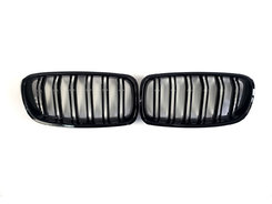 Решетка Черный глянец (Двойные M-Look) Китай на BMW 3 Series F30 / F31 2011-2018 года