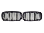 Ніздрі Чорний глянець (Подвійні M-Look) Китай на BMW X5 F15 2013-2018 року