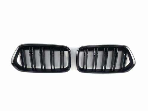 Ніздрі Чорний глянець (Подвійні M-Look) на BMW X2 F39 2018-2022 року