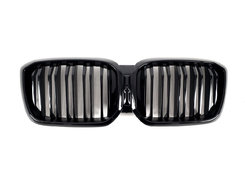 Решетка Черный глянец (Двойные M-Look) на BMW X3 G01 2022-2024 года