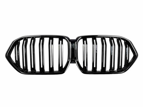 Ніздрі Чорний глянець (Подвійні M-Look) на BMW X6 G06 2019-2022 року