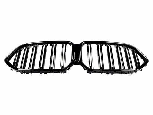 Ніздрі Чорний глянець (Подвійні M-Look) на BMW X6 G06 2019-2022 року