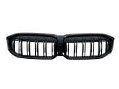 Решетка Черный глянец (Двойные M-Look) на BMW 3 Series G20/G21 2022-2024 года