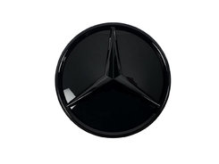 Логотипи Black скляний (муляж дистроніка) 3D на Mercedes-Benz GLS-Class X167 2019-2023 року