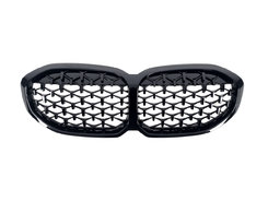 Решетка Diamond All Black на BMW 1 Series F40/F41 2019-2023 года