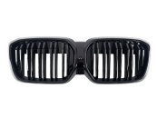Ноздри Чорний глянець iX3 (Подвійні M-Look) на BMW X3 G01 2022-2024 року