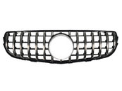 Решітка радіатора Chrome Black (без місця під камеру) GT на Mercedes-Benz GLC-Class X253 2015-2019 року